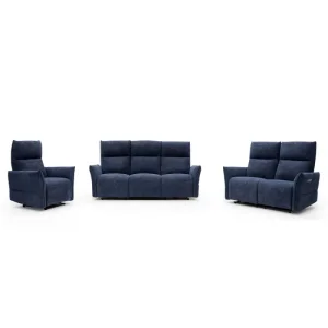 Wholesale 8018PF Geeksofa Fabric Power Motion Recliner Sofa Set