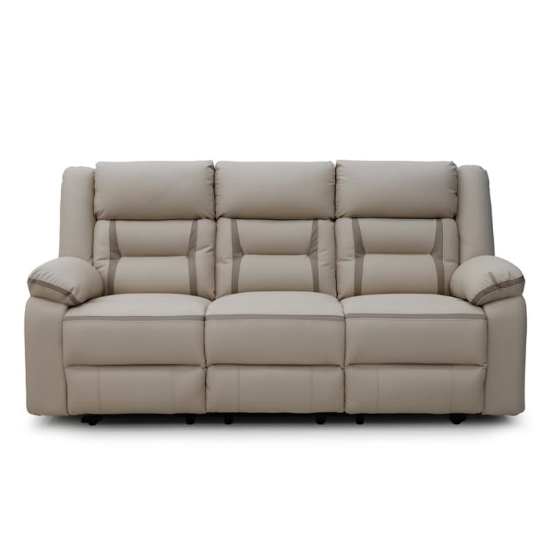 China 9094ML Geeksofa Leather Manual Motion Recliner Sofa Set with Console Factory, Factories