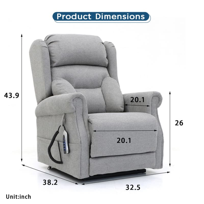Wholesale 9234QF Geeksofa Quad Motor Power Medical Lift Recliner Chair Supplier, Suppliers