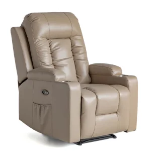 Wholesale 9004PL Geeksofa Leather Power Recliner Chair