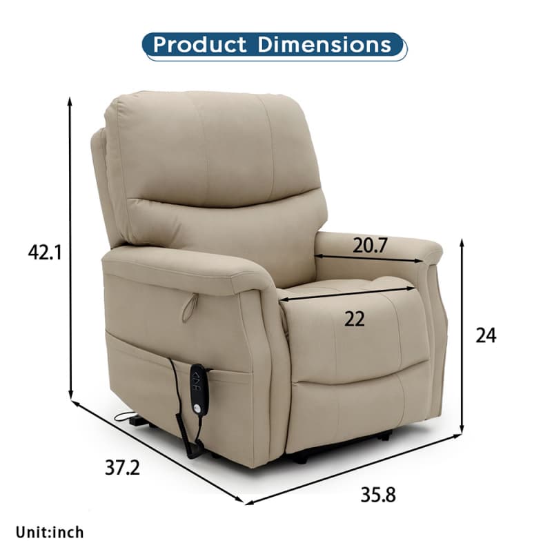 China 9132DM Geeksofa Dual Motor Power Medical Lift Recliner Chair with Massage Manufacturers, Quotes