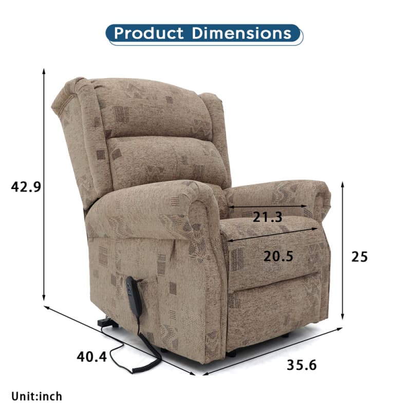 China 9021DF Geeksofa Dual Motor Power Medical Lift Recliner Chair Manufacturers, Supplier