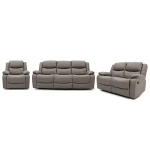 Wholesale 9238MM Geeksofa Microfiber Manual Motion Recliner Sofa Set Suppliers, Quotes