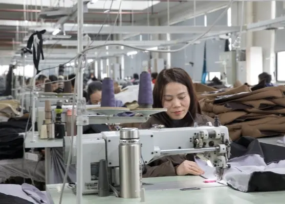 Precision sewing of recliner covers