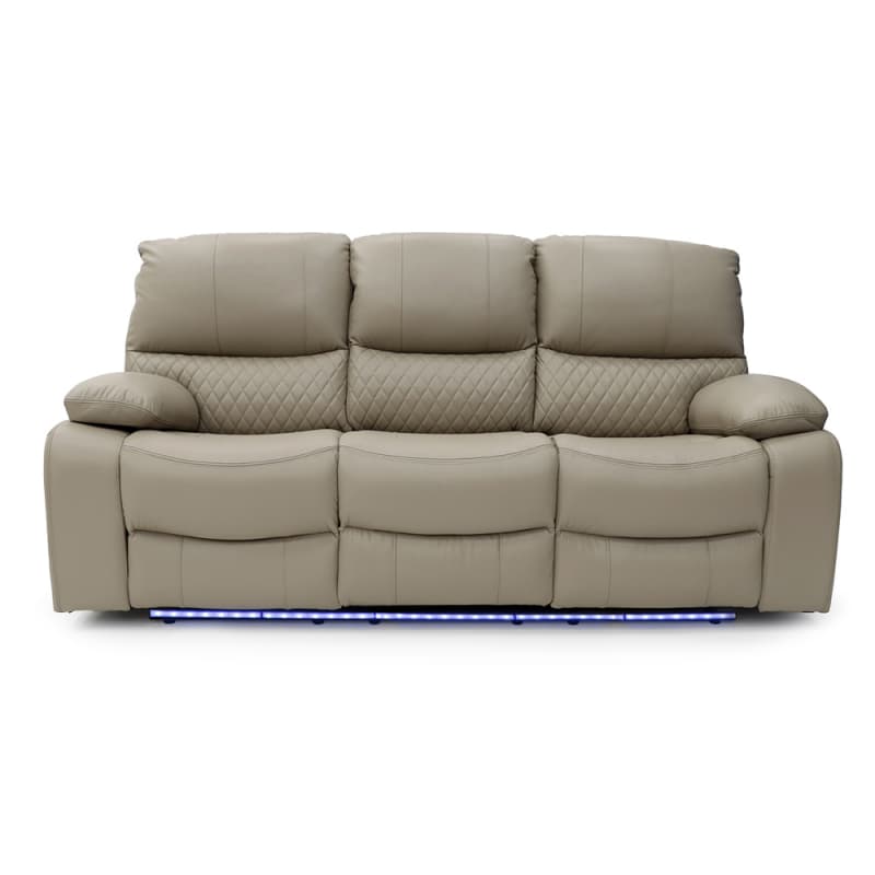 Wholesale 9080PL Geeksofa Leather Power Motion Recliner Sofa Set with Console Factory, Factories