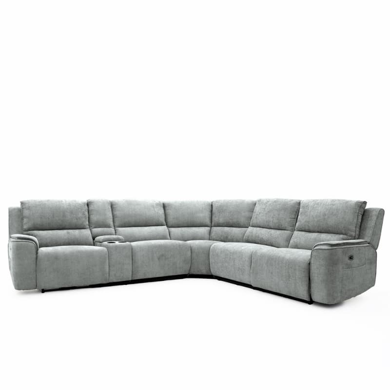 Wholesale 9248PF Geeksofa Fabric Power Corner Recliner Sofa with Console Manufacturers, Pricelist