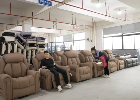 Finished lift chair mechanism testing