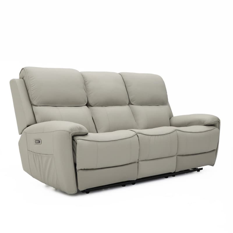 Wholesale 9223PL Geeksofa Leather Power Motion Recliner Sofa Set with Drop Down Table Suppliers, Quotes