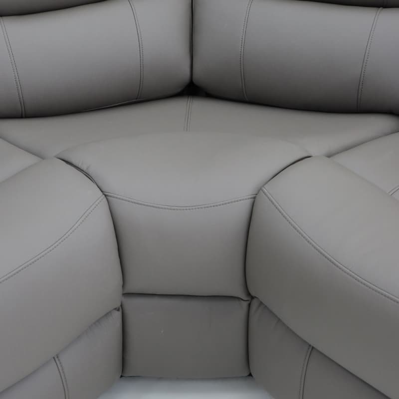Wholesale 9204ML Geeksofa Leather Manual Corner Recliner Sofa Manufacturer, Supplier