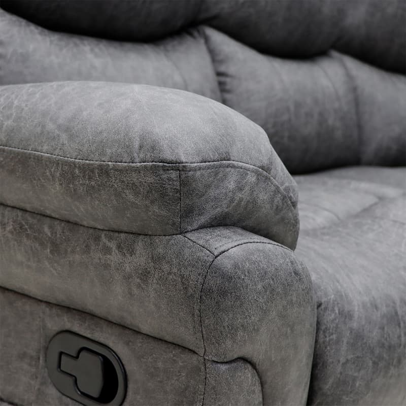 China 9017MM Geeksofa Microfiber Manual Corner Recliner Sofa Manufacturer, Quotes