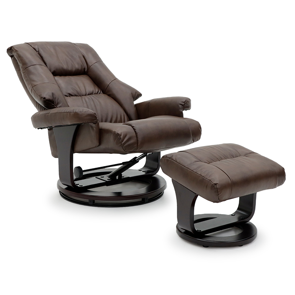 China 7002ML Geeksofa Leather Stressless Leisure Chair with Ottoman Manufacturer, Factory