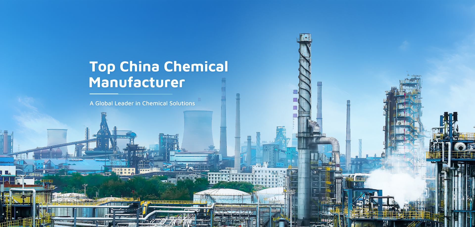 JIMPOCHEM chemical manufacturing facility aerial view