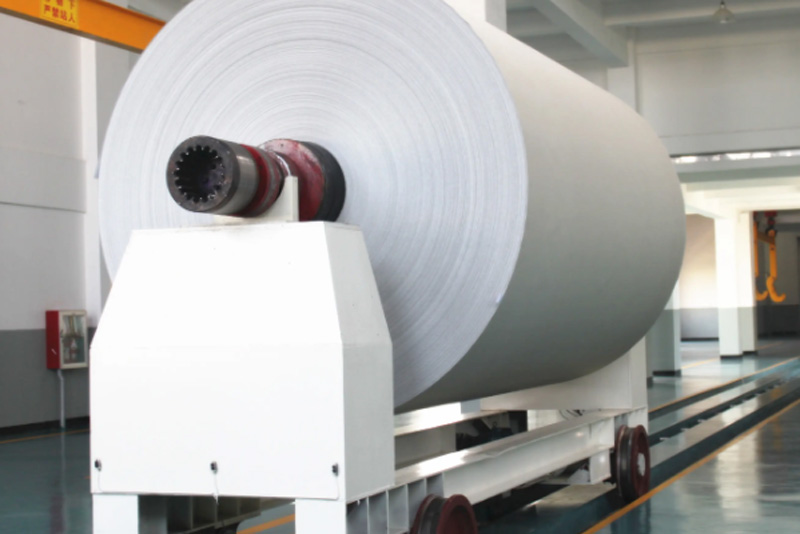 Jingkuo main production hall with high-grade paper manufacturing lines