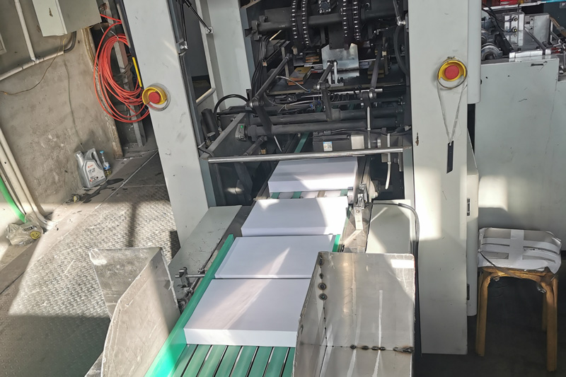 Jingkuo raw material storage and processing area