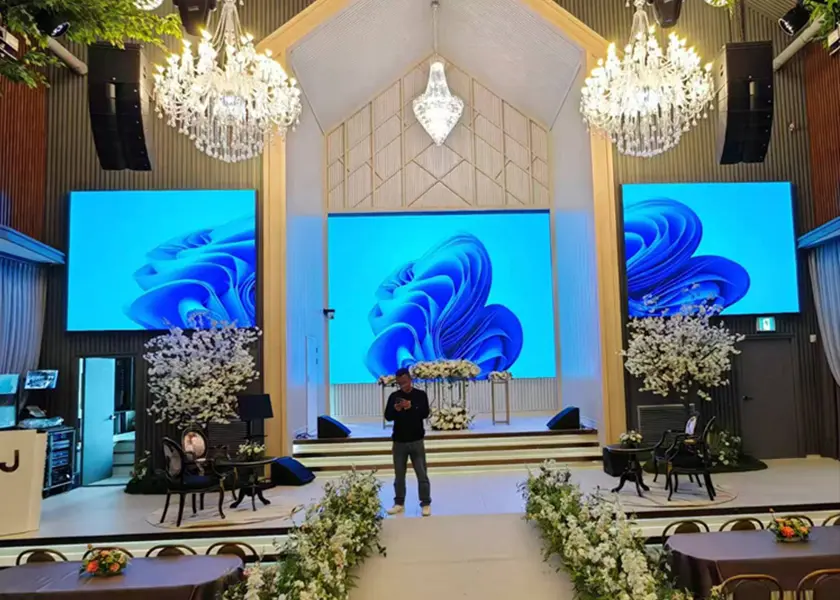 China Indoor Advertising Led Display Wall Mounted Front Access Supplier, Factories