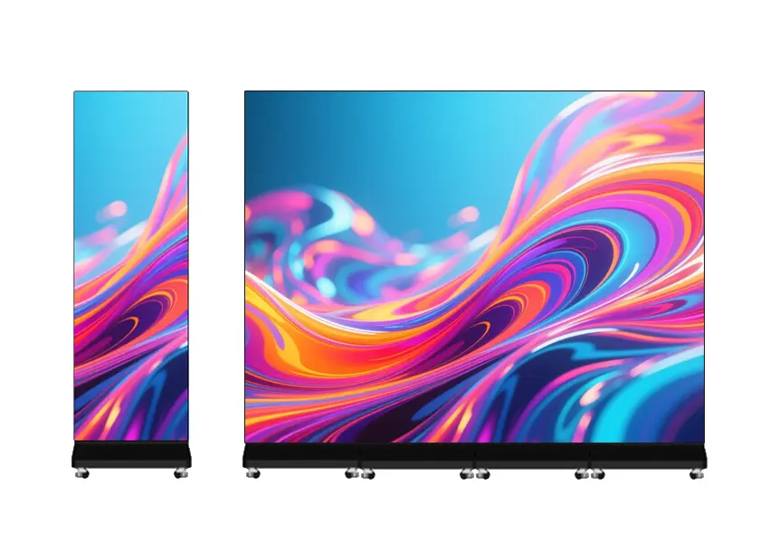 Custom Poster LED Display Movable 4G WIFI USB Control Plug and Play Manufacturers, Exporter