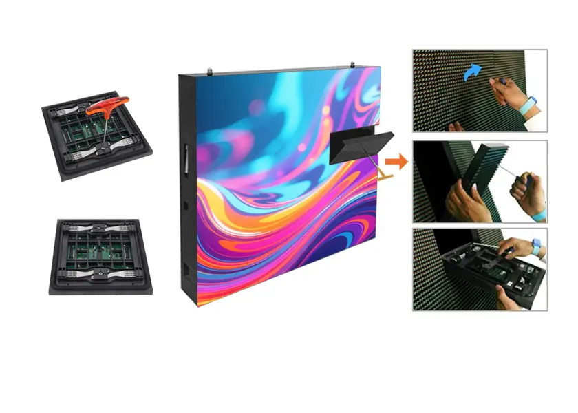 Front Maintenance LED Screen