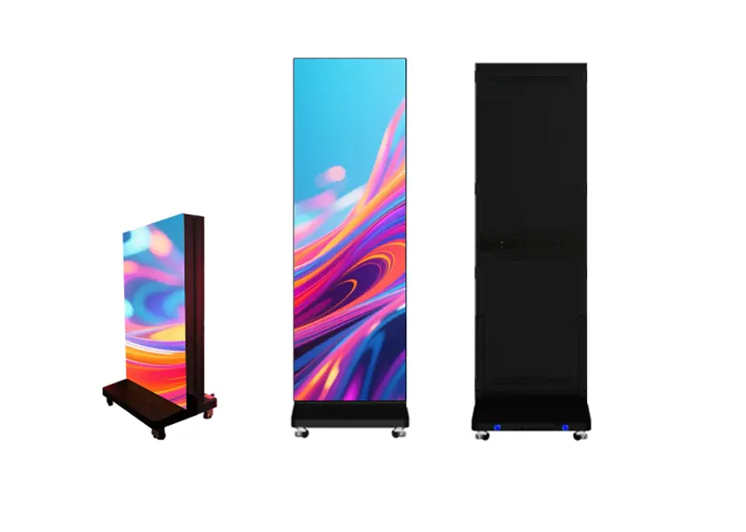 Custom Poster LED Display Movable 4G WIFI USB Control Plug and Play Manufacturers, Exporter