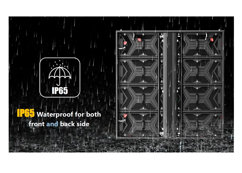 IP65 Waterproof Outdoor LED Cabinet