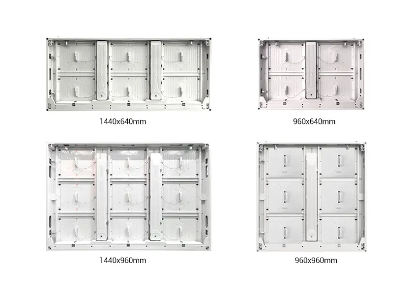 Multiple Cabinet Sizes
