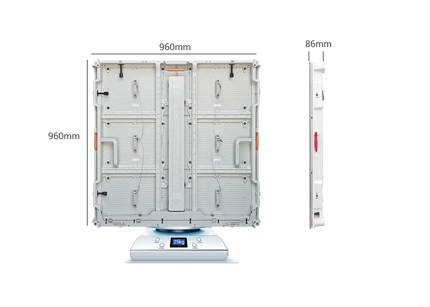 Ultra Light and Thin LED Display Cabinet