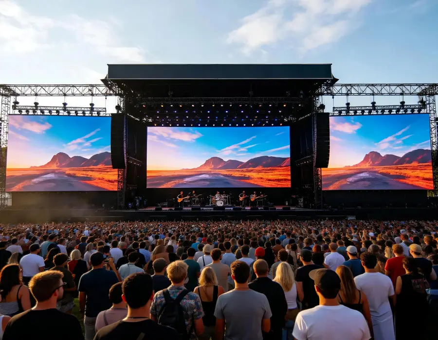 Rental LED screen for stage and live events