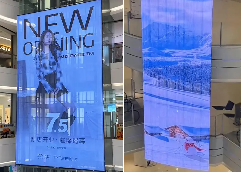 Transparent LED Screen Visual Brilliance