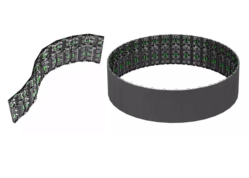 Support Curved Installation - LED Cabinet
