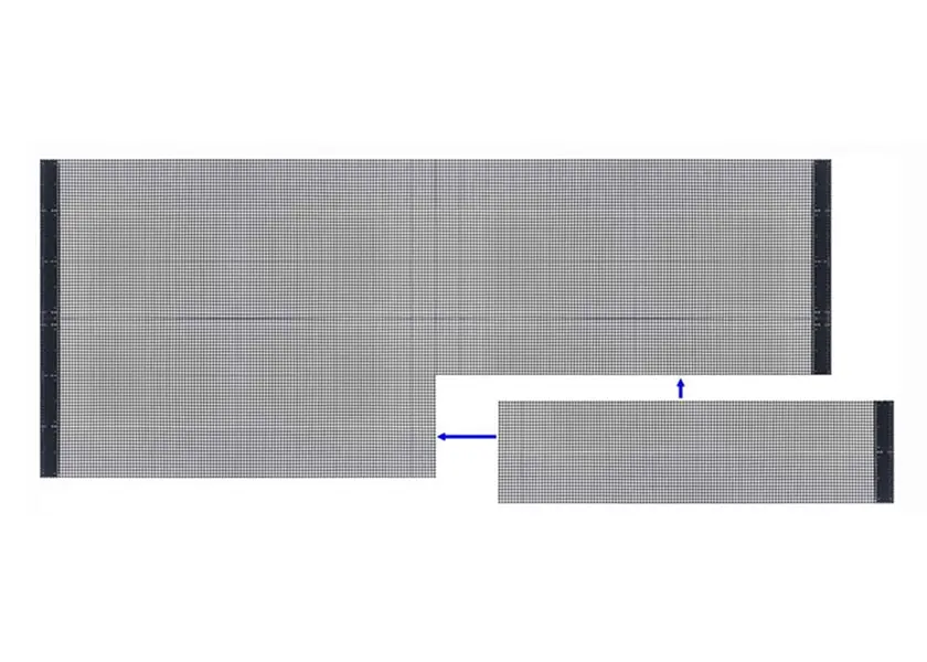 Lightweight Transparent LED Panel