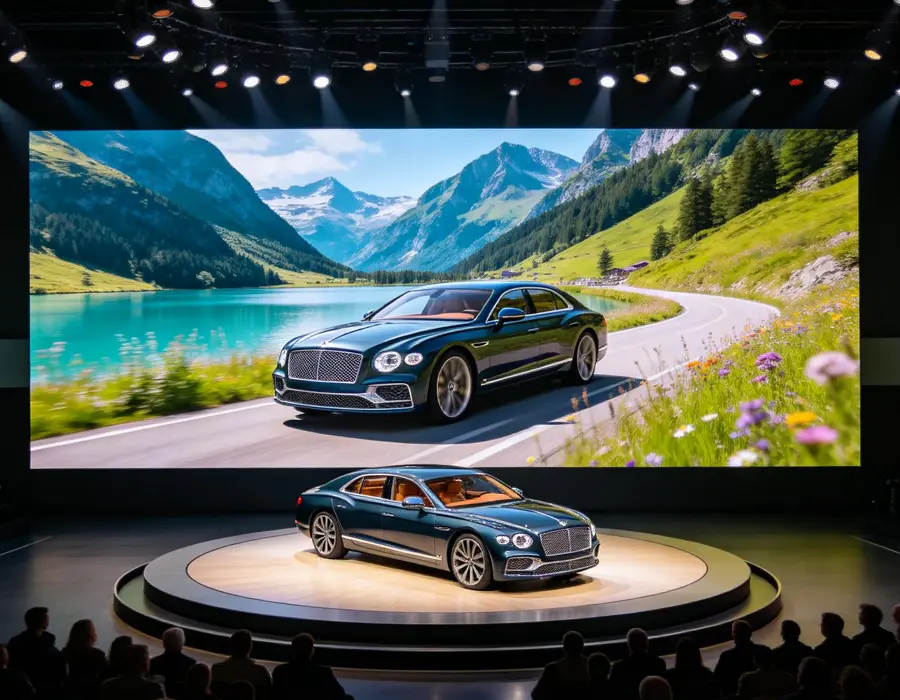 Fine pitch LED display with 4K and 8K resolution