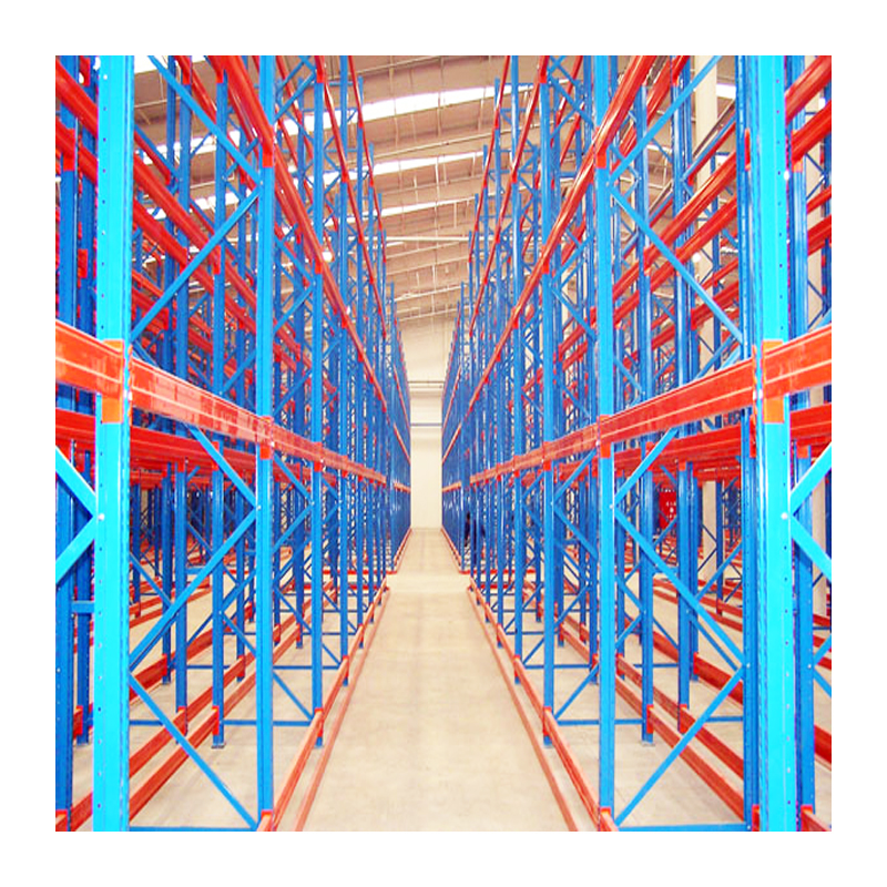 More Capacity High Rack Warehouse System Heavy Duty Pallet Racking System VNA Narrow Aisle Racks for Shelf Factory Material
