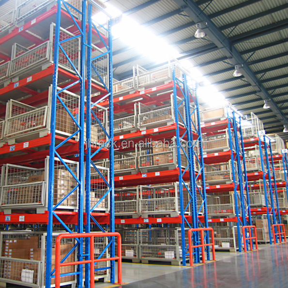 Heavy Duty Metal Warehouse Storage Rack Adjustable Horizontal Shelves for Factory Stacking Racks