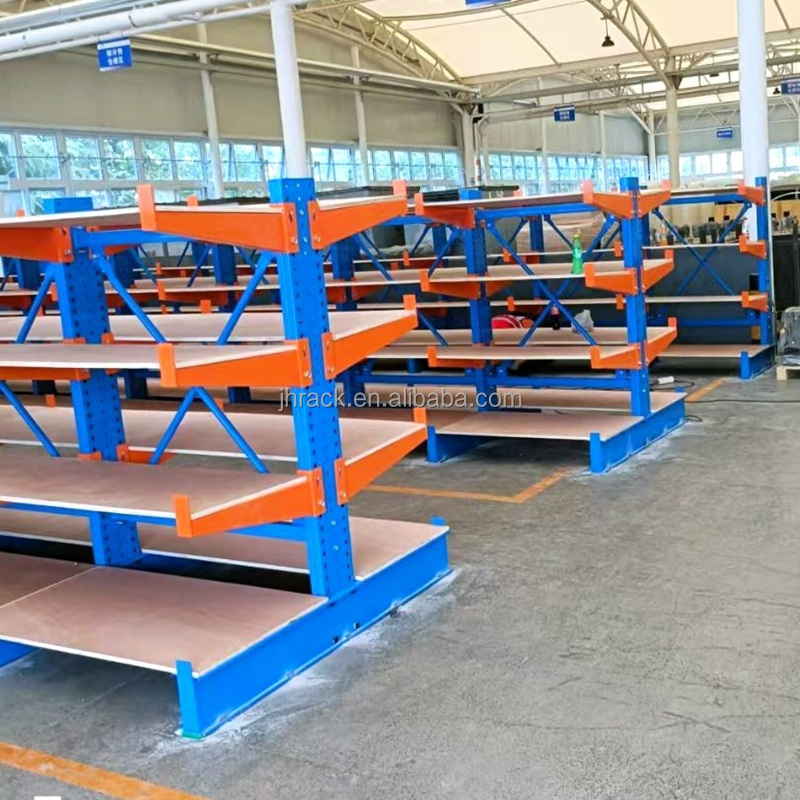 CE Durable Multi-Level Adjustable Steel Heavy Duty Cantilever Racks 5 Layer Corrosion Protection  Storage  Cantilever Rack