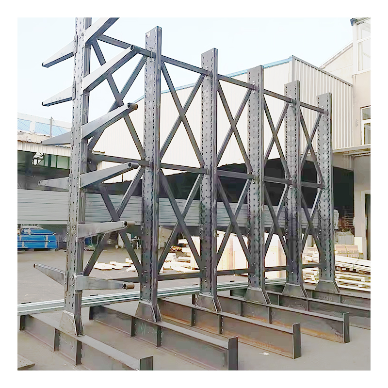 Best Reviewed Cantilever Racking Metal Heavy Duty Warehouse Shelving Storage Rack Shelves Cantilevered Double Sided for Storage
