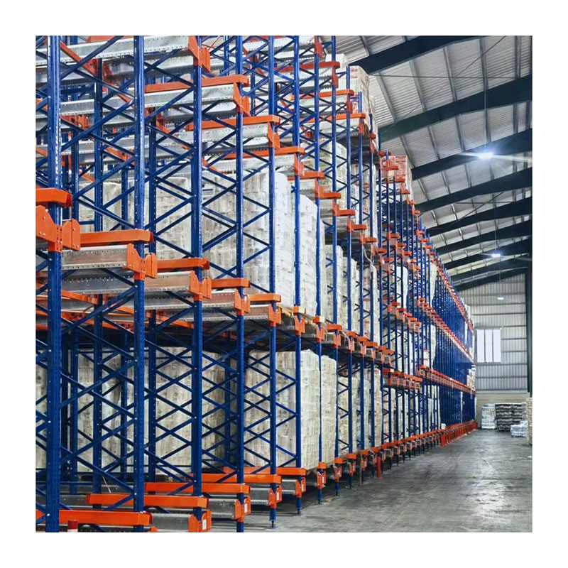High Efficient Automated Racking System Steel Warehouse Racks Automatic Storage Shuttle Pallet Rack