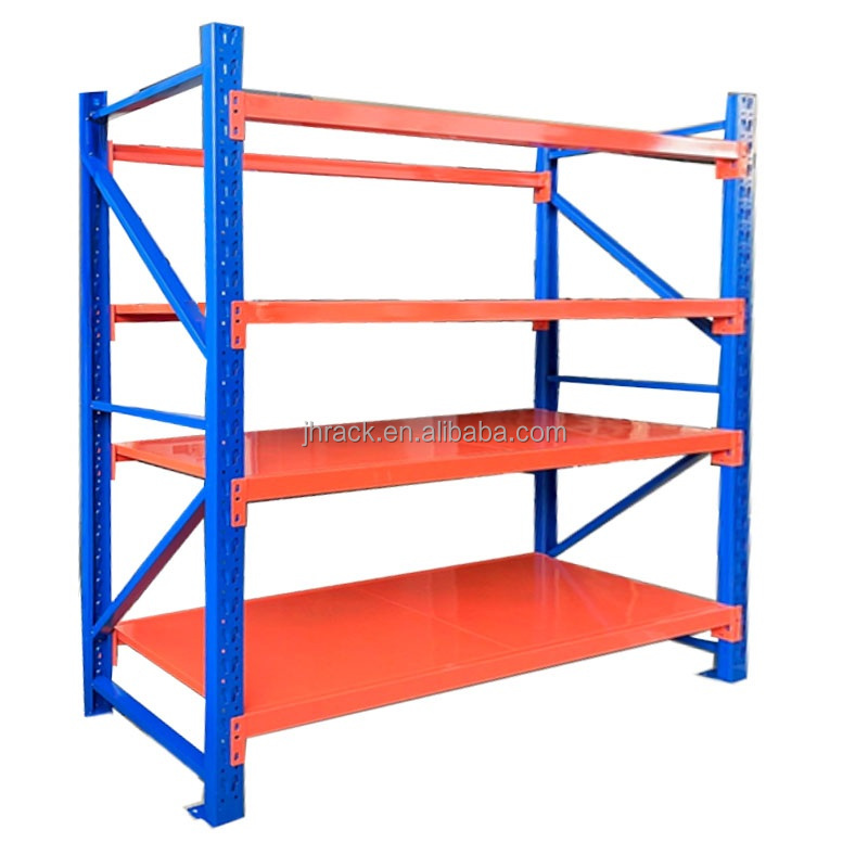 Customized Industrial Shelving Boltless Steel 500kg Racking Stacking Garage Storage Shelf Steel Rack for Workshop Warehouse
