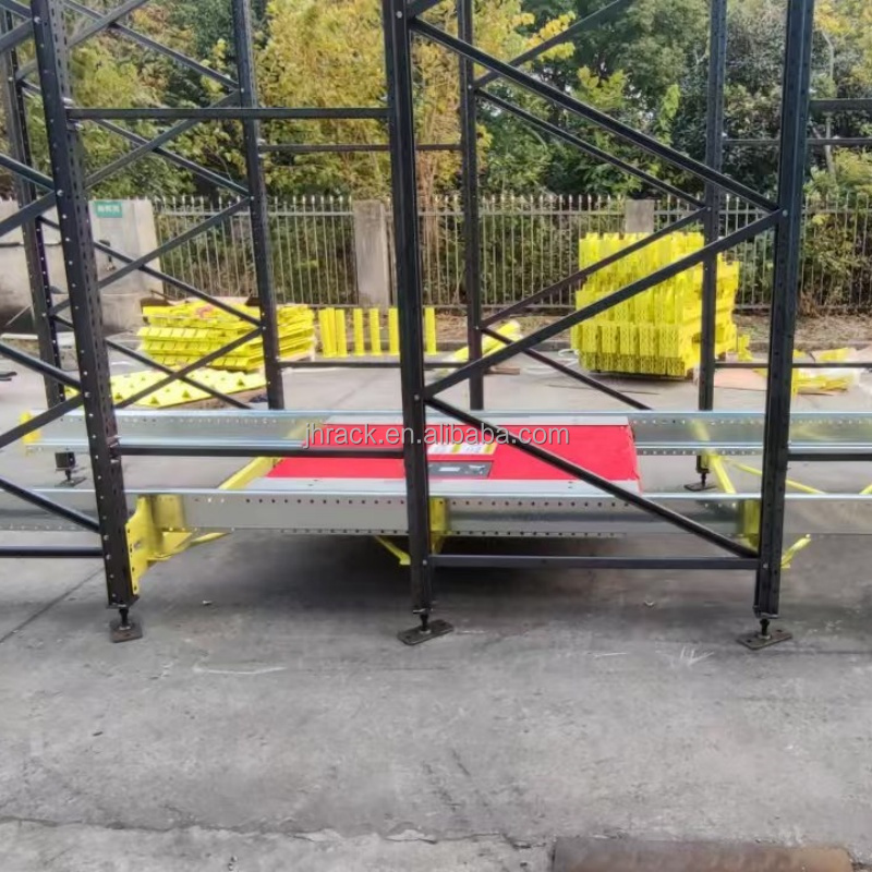 Customizable Smart Warehouse Shuttle Racking Automation Equipment Order Metal Pallet Heavy Duty Shelf Storage Rack