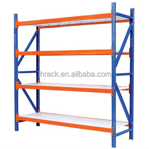 Manufacturer's Long Span Storage Adjustable Corrosion Protection 200Kg Steel Racking Warehouse Shelving Stacking Racks Shelves