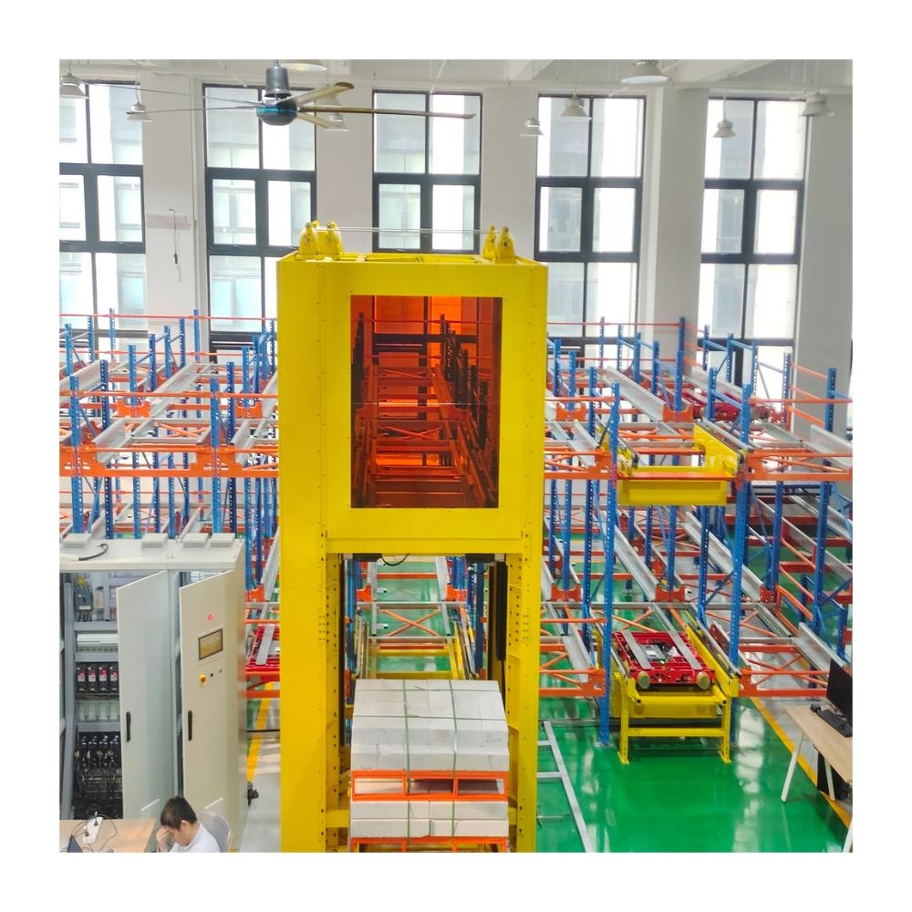 New Trends Automatic Storage Steel Iron Warehouse Shelves Industrial Stacking Rack Warehousing 4-Way Shuttle Racking System