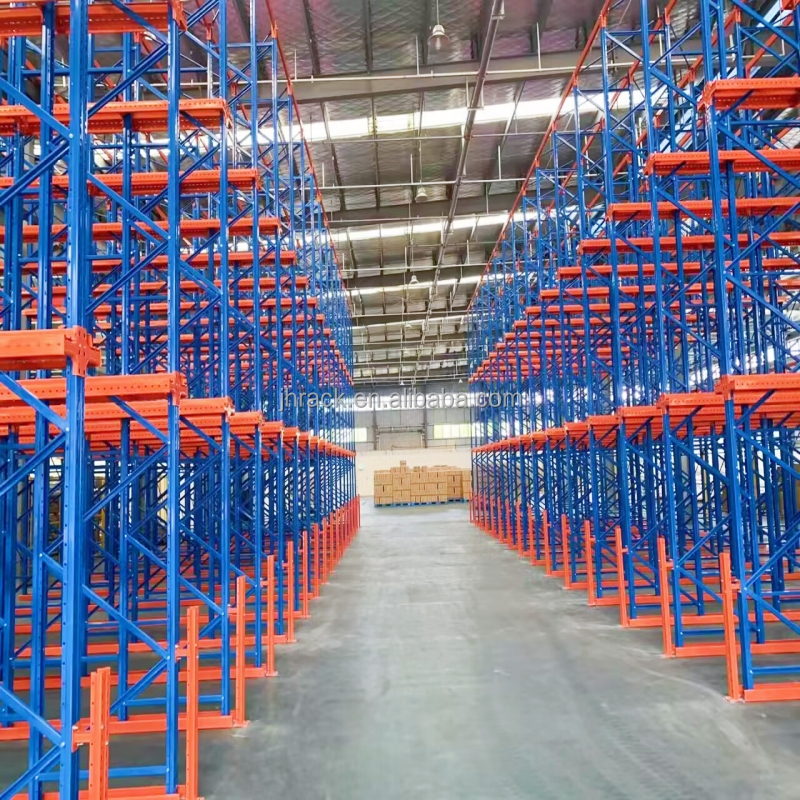 Wholesale Price Industrial Storage Shelf Drive-In Rack Steel Stacking Pallet Racking Vendors for Chemical Industry Warehousing