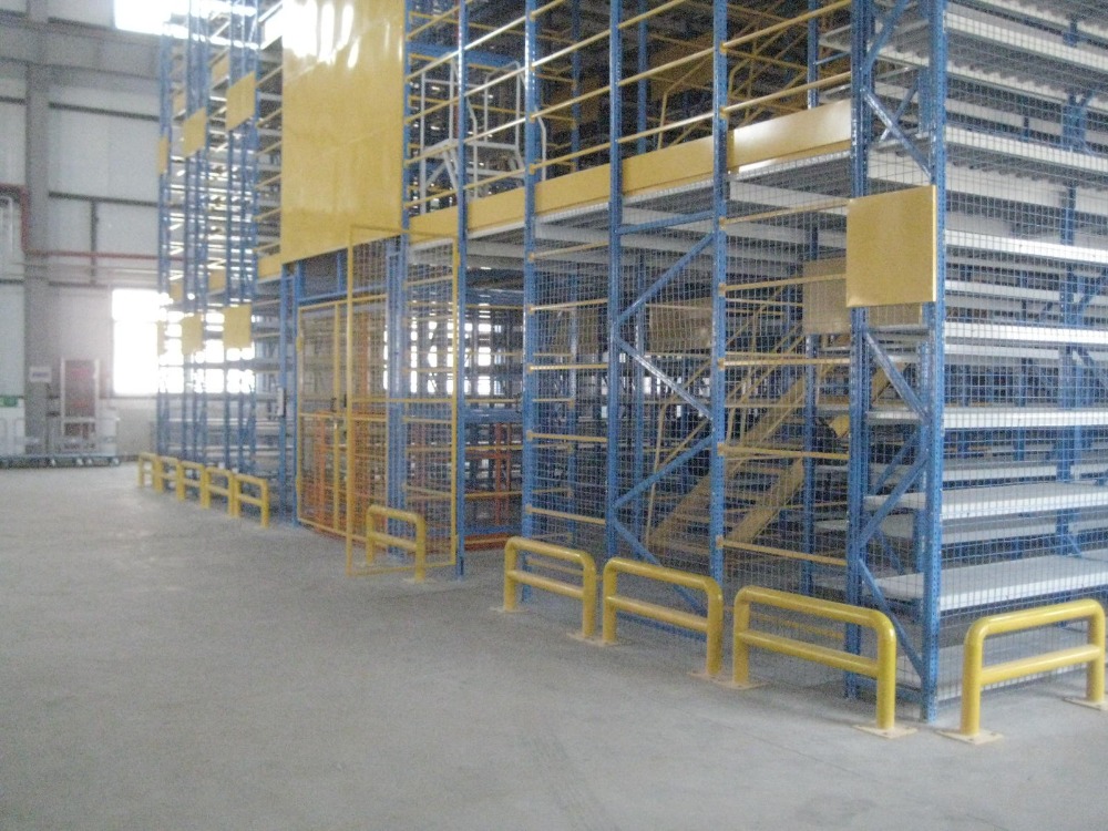 New Design Multi Tier Racks Storage Rack Multi Tier Racking Steel Platform Mezzanine Accessed by Stair Warehouse Racks