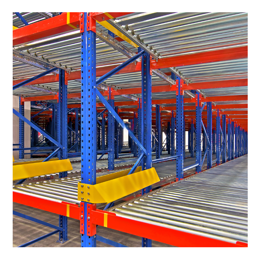 Jinhui High Efficiency Industrial Racking FIFO Heavy Duty Warehouse Shelves Storage Racks Gravity Flow Pallet Rack