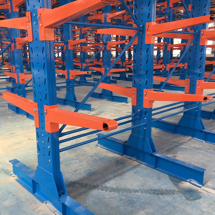 Industrial Heavy Duty Cantilever Racking  Storage Rack Systems Cable Cantilever Racking for Steel Stock Pipe Cantilever Rack
