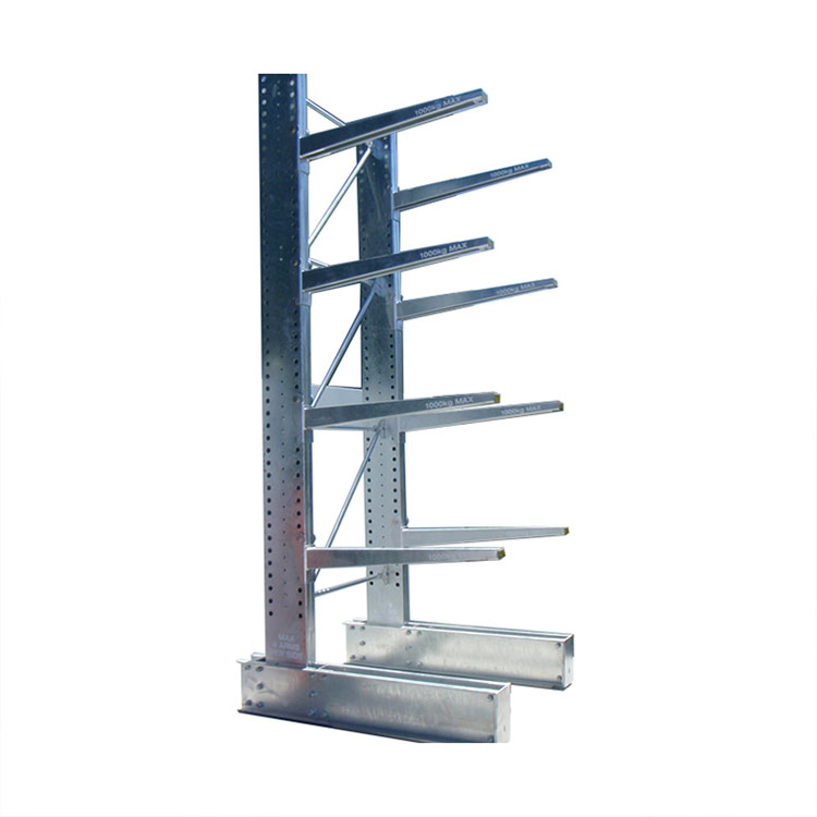 Powder Coated Heavy Duty Cantilever Racks  Steel Car Cantilever Rack for Industrial Warehouse Storage Custom Cantilever Rack