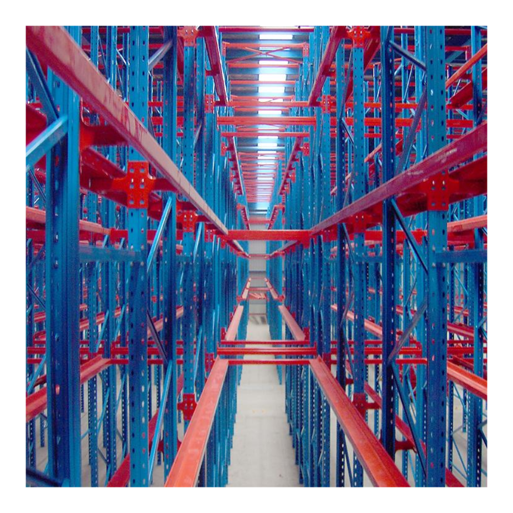 FILO Warehouse Racking Industrial Racks Metal Drive in Rack System With Forklift Storage Access Drive in Racking System