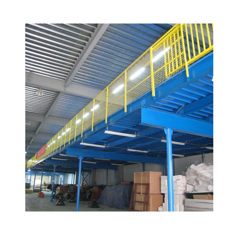 Warehouse Storage Racking Second Floor Mezzanine Heavy Duty Steel Mezzanine Floor for Warehouse Rack