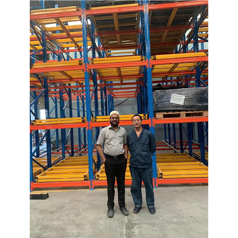 Push Back Racking  High Quality Price Ratio Warehouse Storage Racks Customized Deep Pallet Rack Movable Push Back Racks