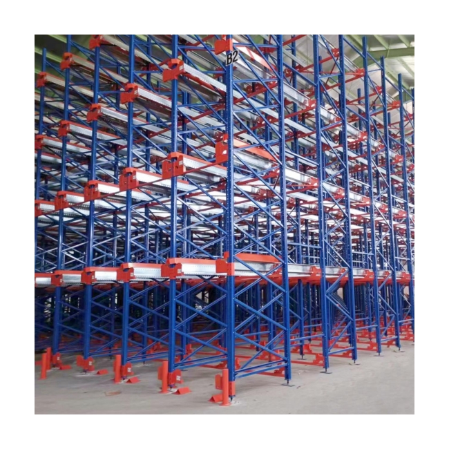 4 Layer Garage Shelves Heavy Duty Shelving Selective Pallet Rack Durable Shelf Storage Unit Shuttle Racking for Warehousing