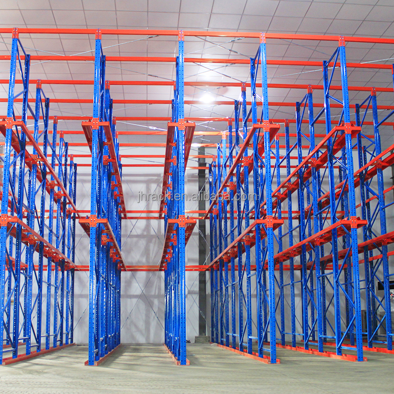 Heavy Duty Drive in Pallet Racking Systems High-Density Cold Warehouse Storage Pallet Rack for Optimal Space Utilization