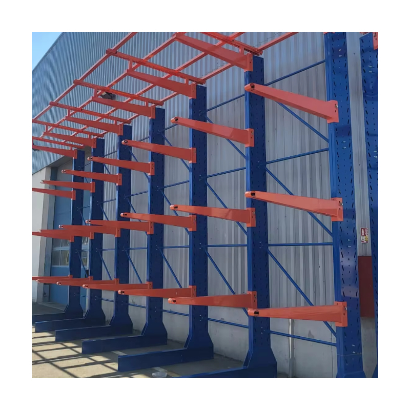 Customized Q235B Steel Structures Cantilever Racks Storage Rack Heavy Duty Cantilever Racks Warehouse Racking